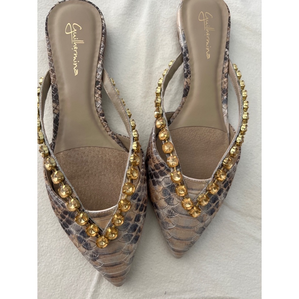 Anthropologie GUILHERMINA EMBELLISHED SLIDES - Picture 3 of 6